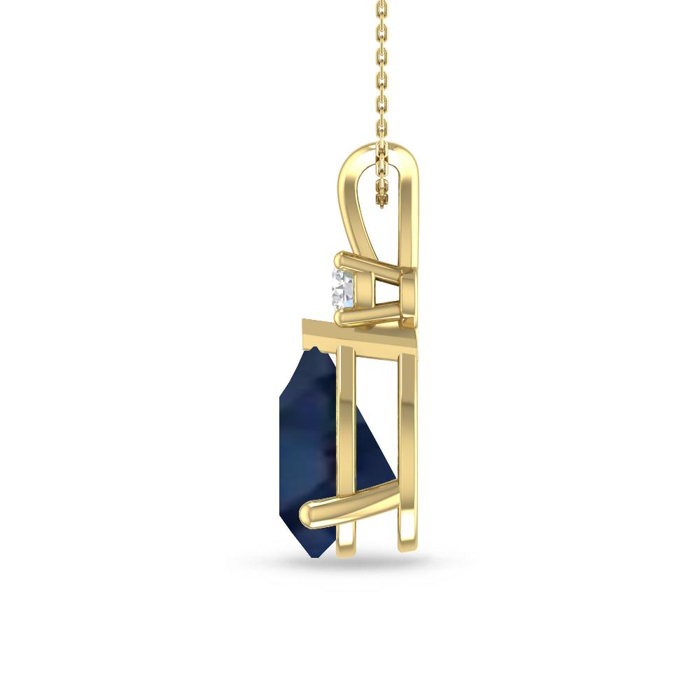 Yellow Gold - Sapphire