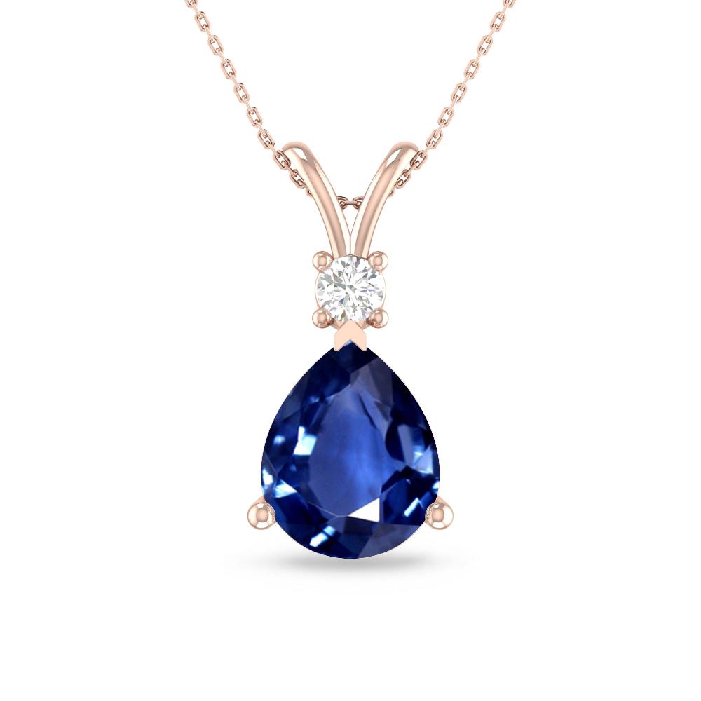 Rose Gold - Sapphire