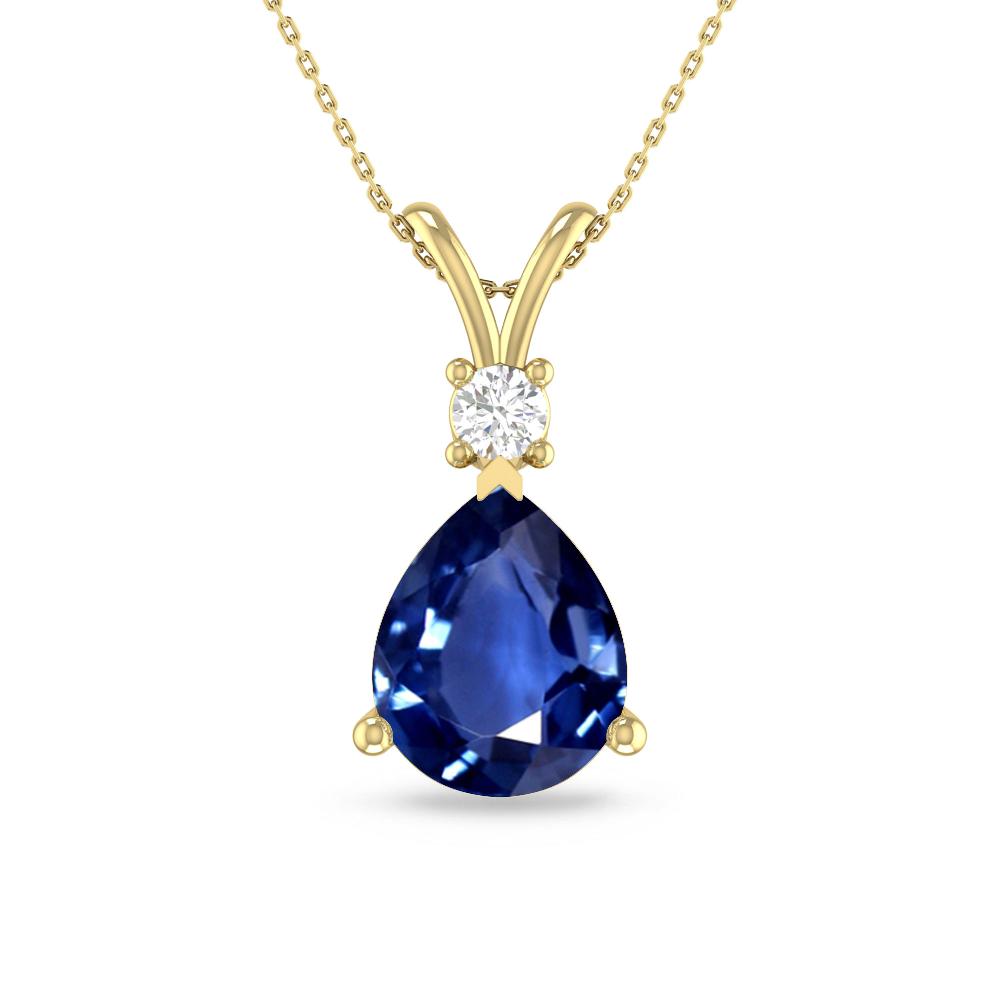 Yellow Gold - Sapphire