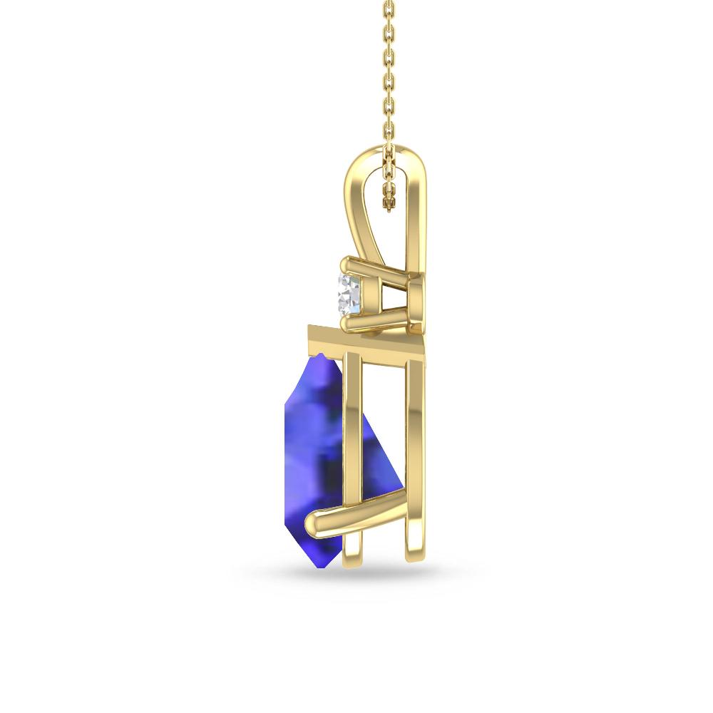 Yellow Gold - Tanzanite