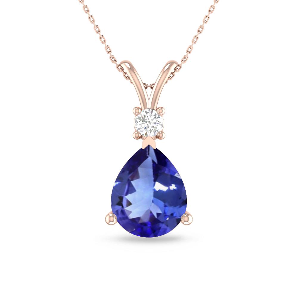Rose Gold - Tanzanite