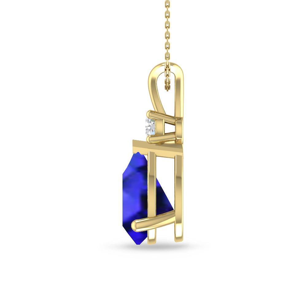 Yellow Gold - Tanzanite