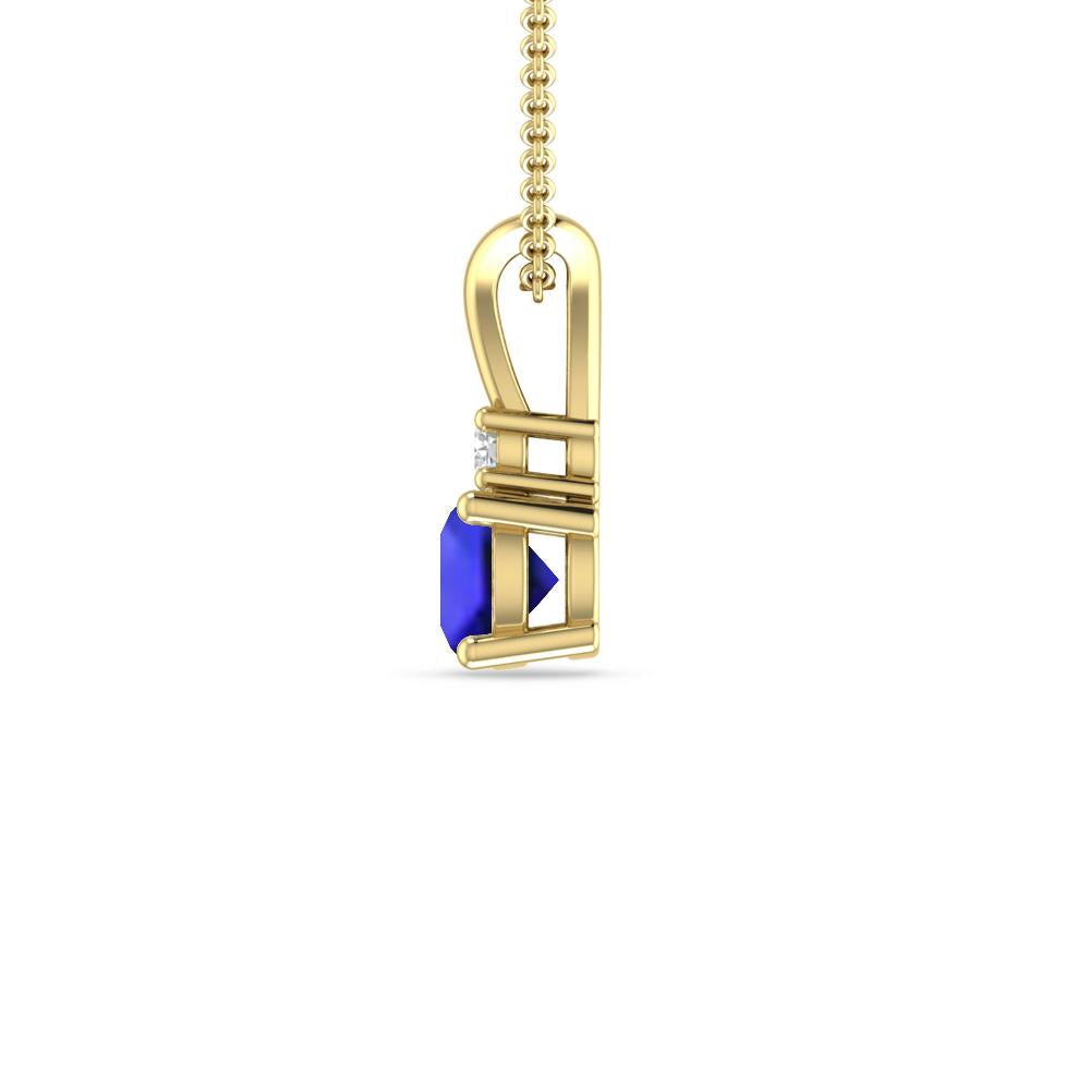 Yellow Gold - Tanzanite