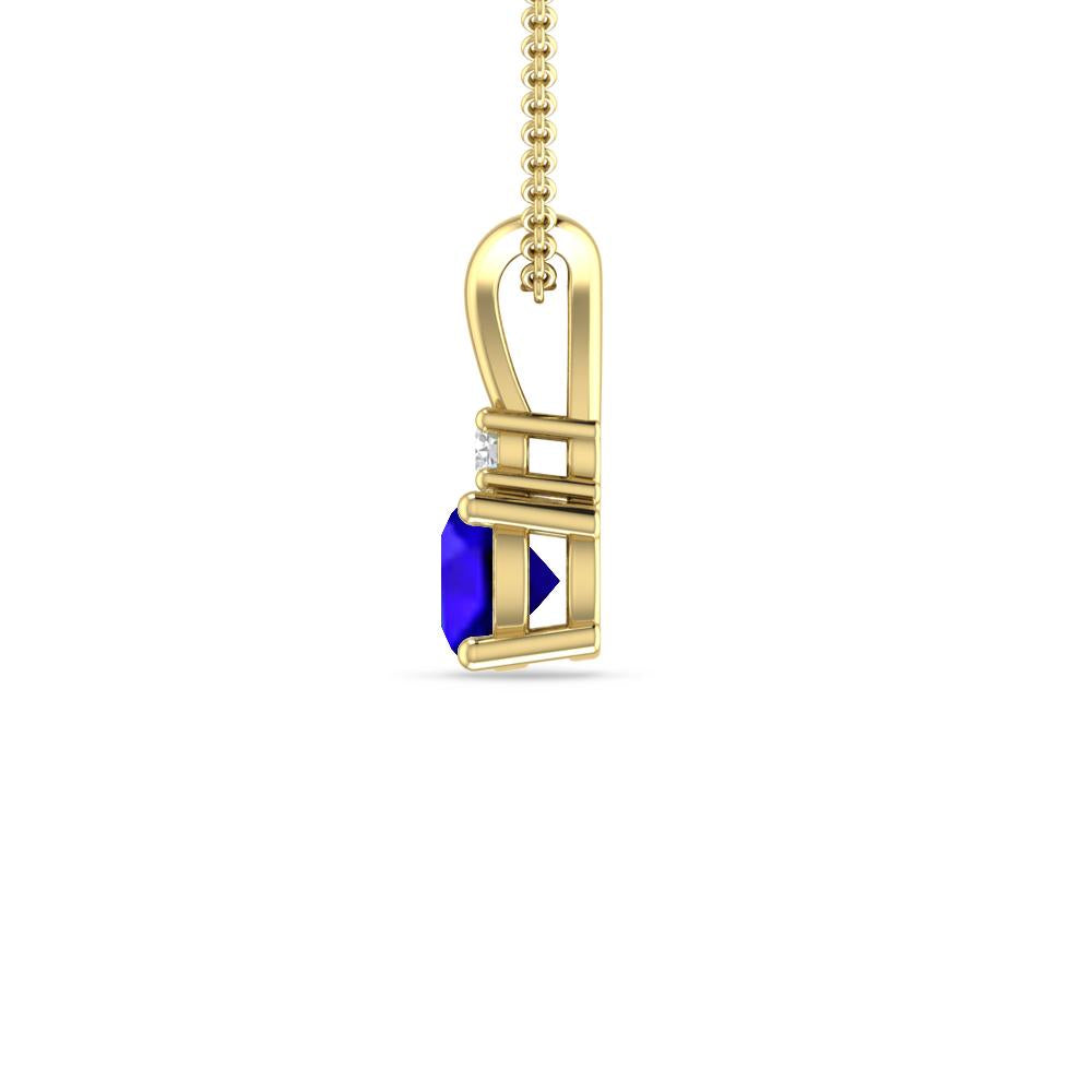 Yellow Gold - Tanzanite