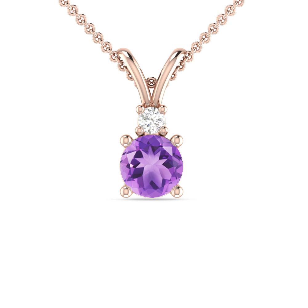 Rose Gold - Amethyst