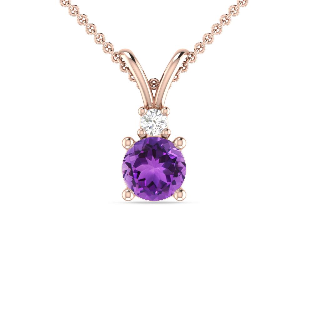 Rose Gold - Amethyst