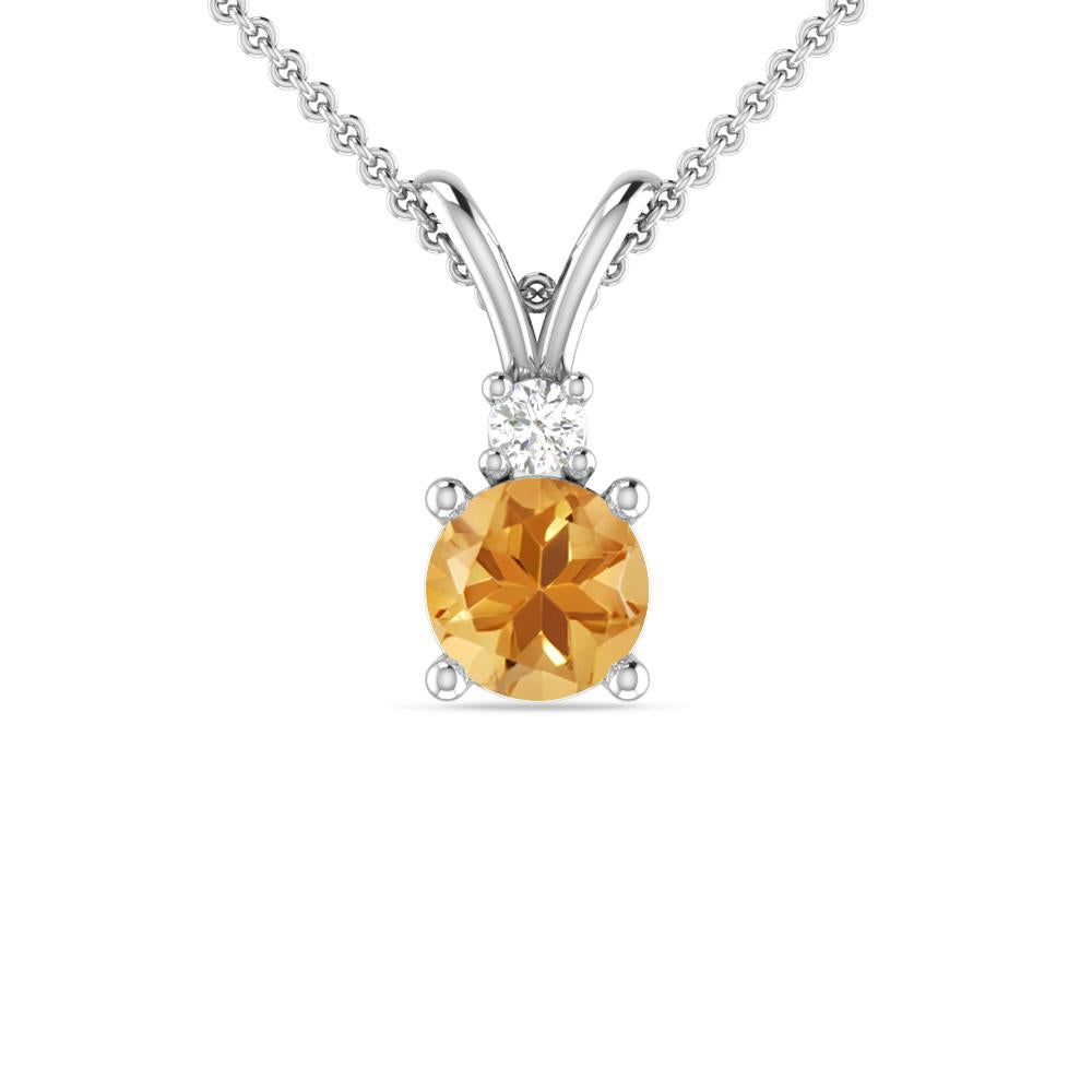 White Gold - Citrine