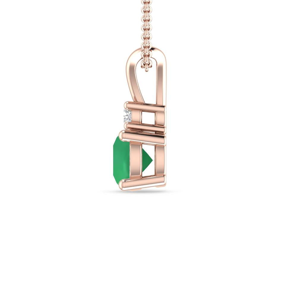 Rose Gold - Emerald