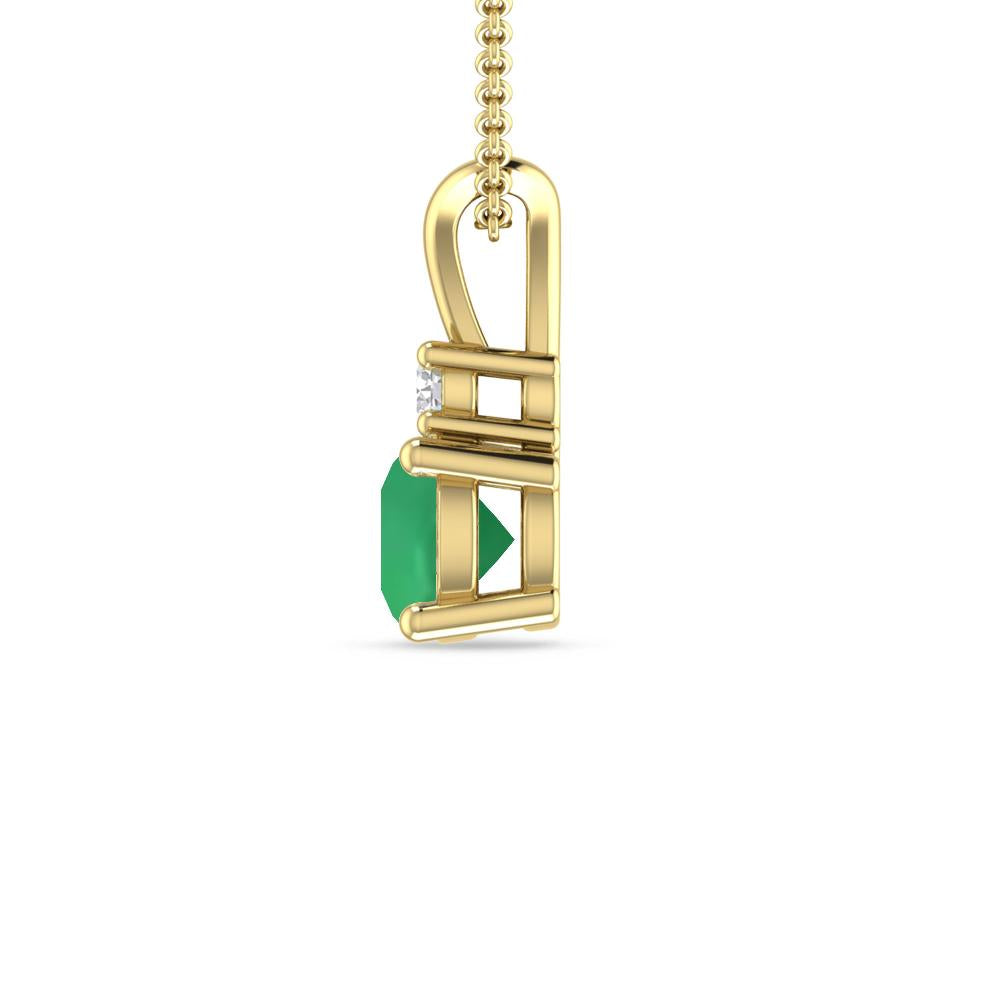 Yellow Gold - Emerald