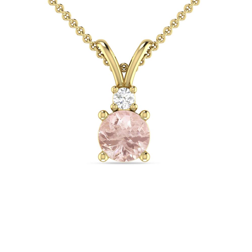 Yellow Gold - Morganite