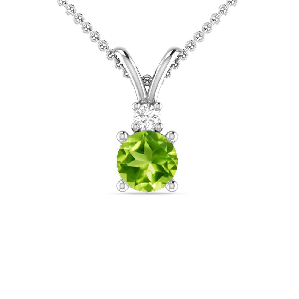 White Gold - Peridot