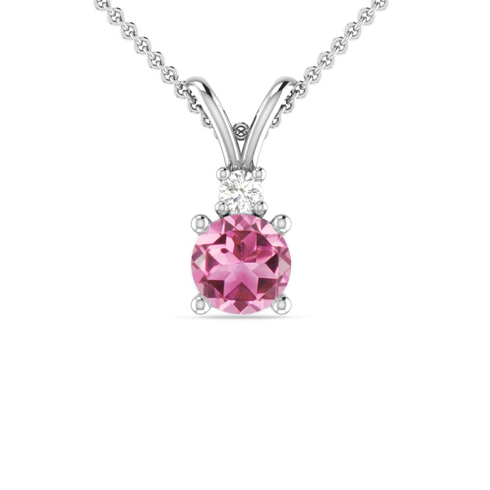 White Gold - Pink Tourmaline
