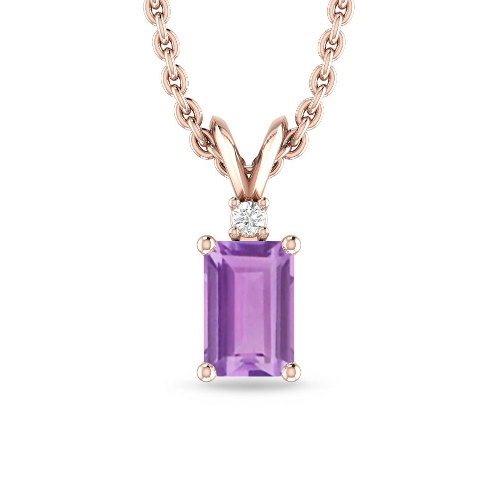 Rose Gold - Amethyst