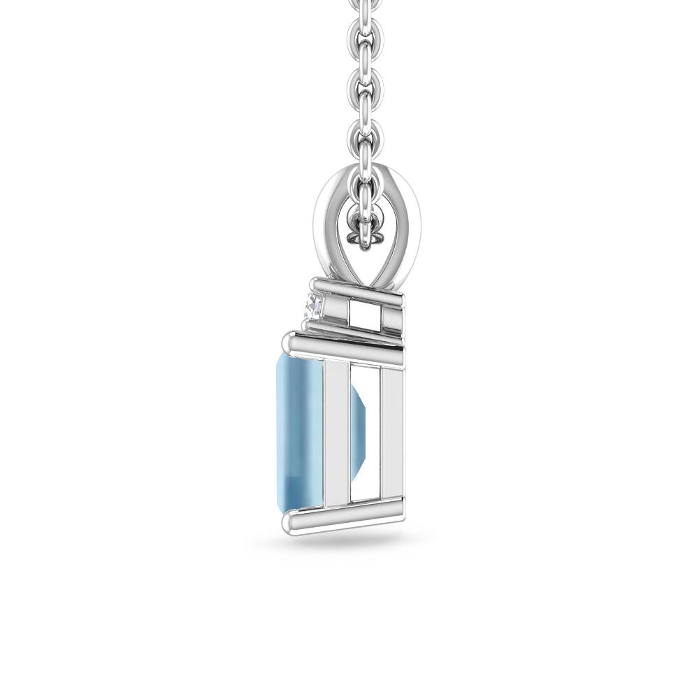 White Gold - Aquamarine