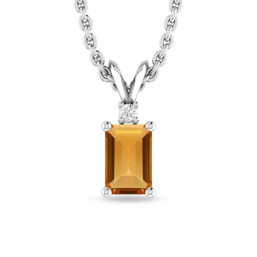 White Gold - Citrine