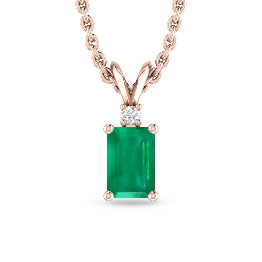 Rose Gold - Emerald