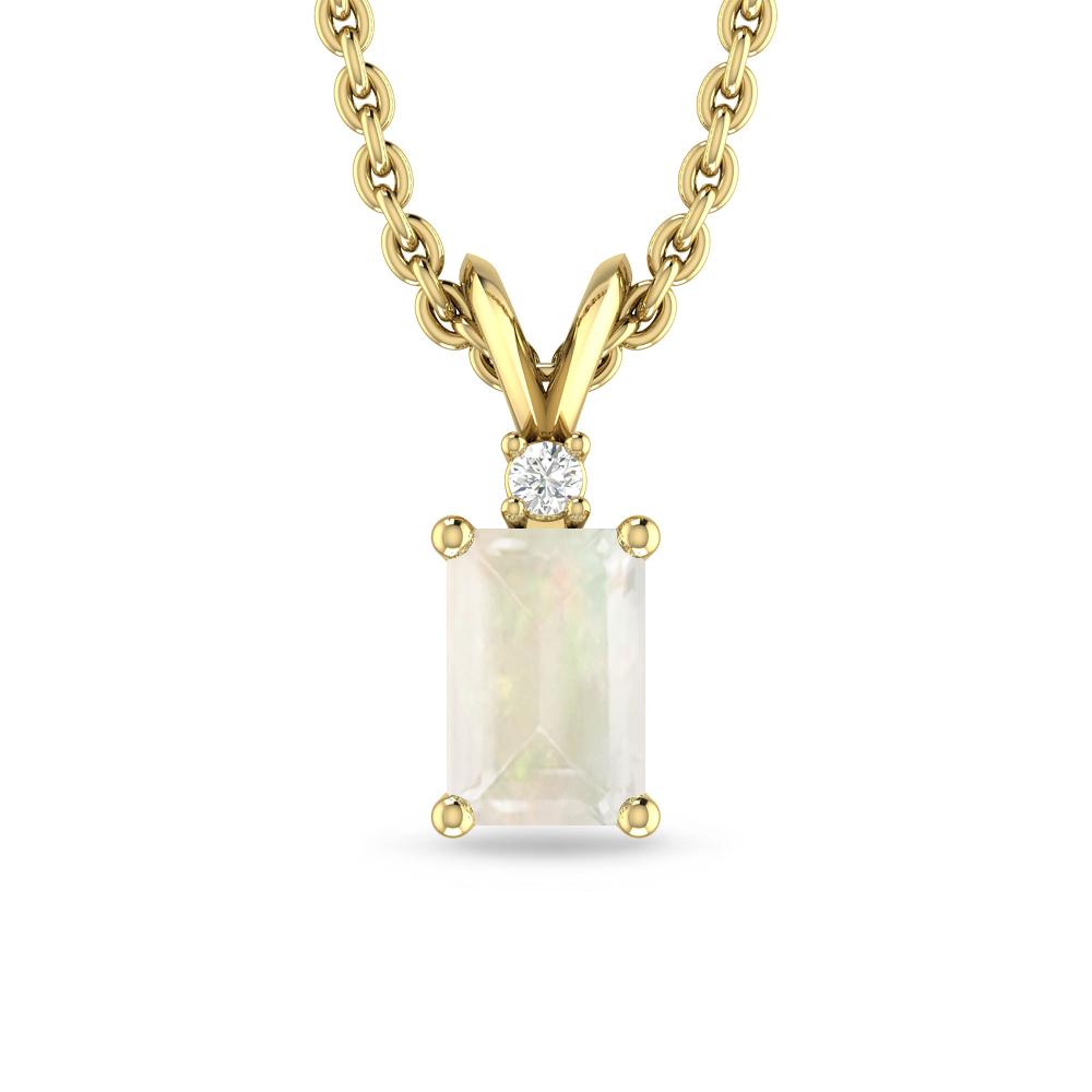 Yellow Gold - Opal