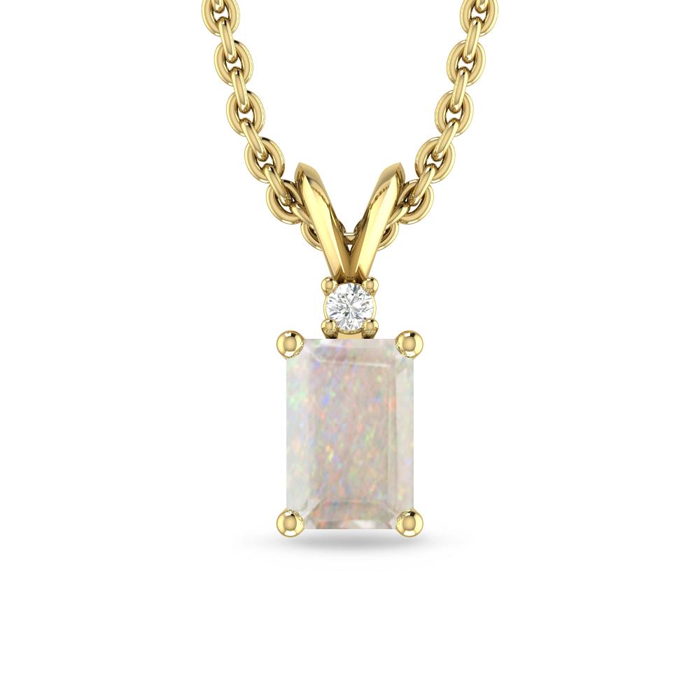 Yellow Gold - Opal