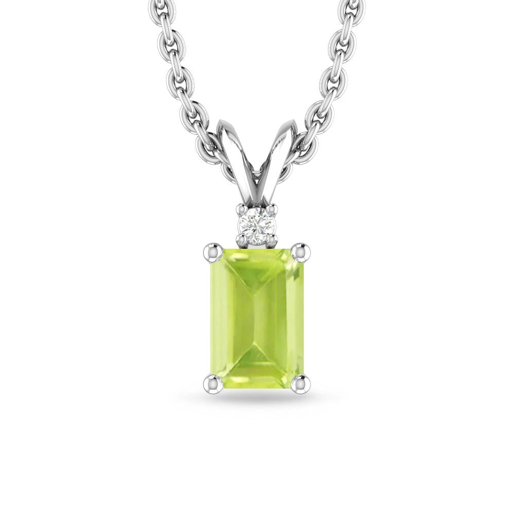 White Gold - Peridot