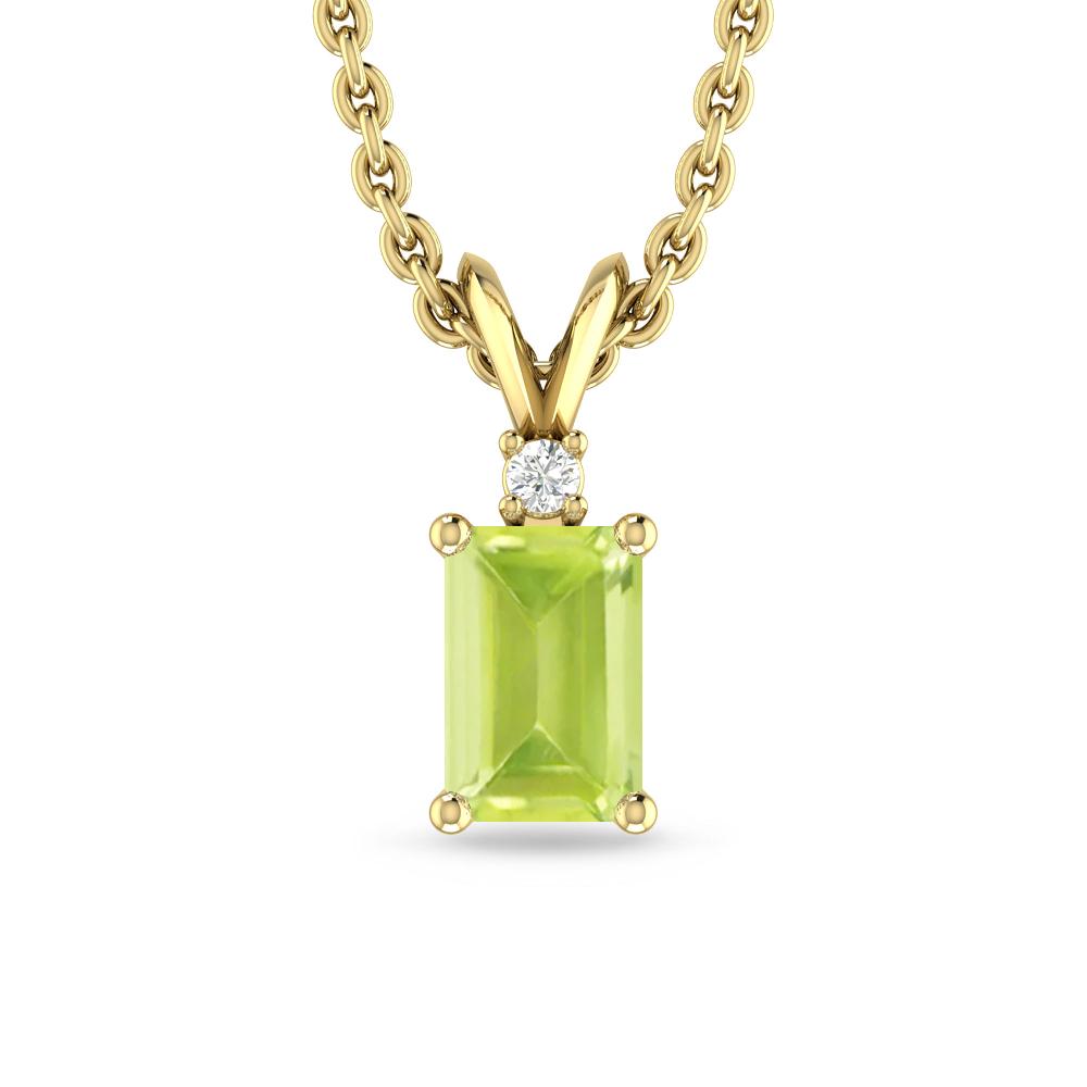 Yellow Gold - Peridot