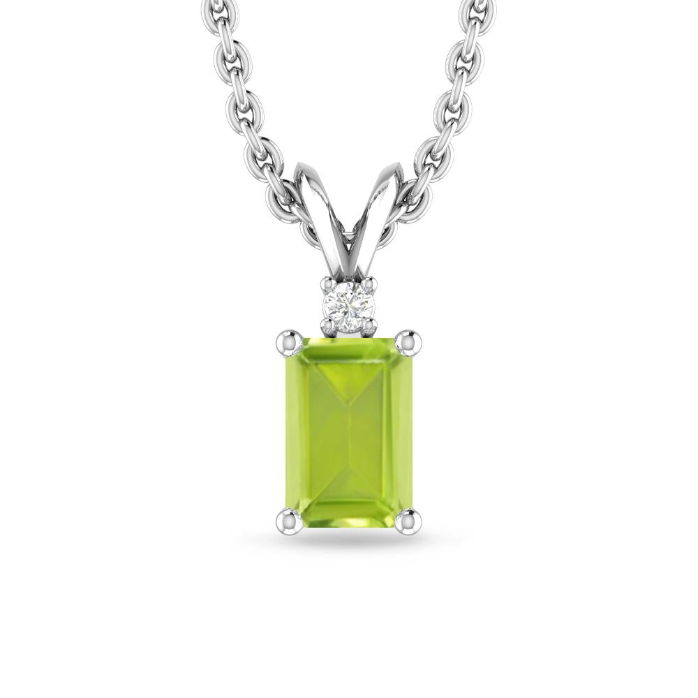 White Gold - Peridot