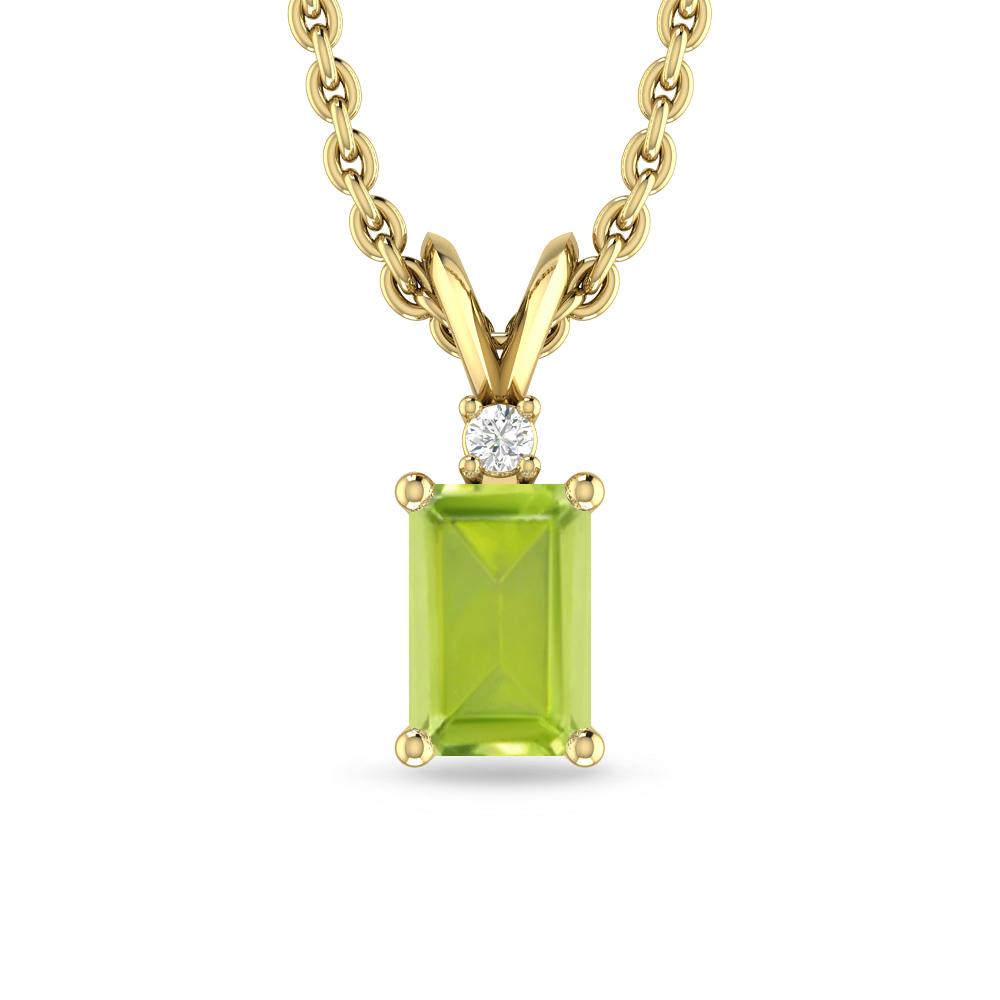 Yellow Gold - Peridot
