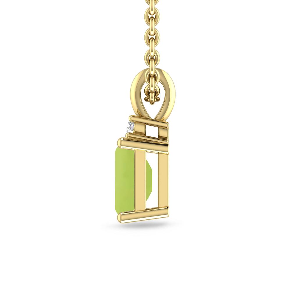 Yellow Gold - Peridot