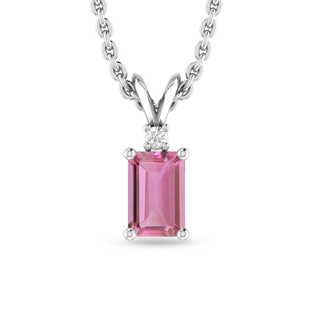 White Gold - Pink Tourmaline