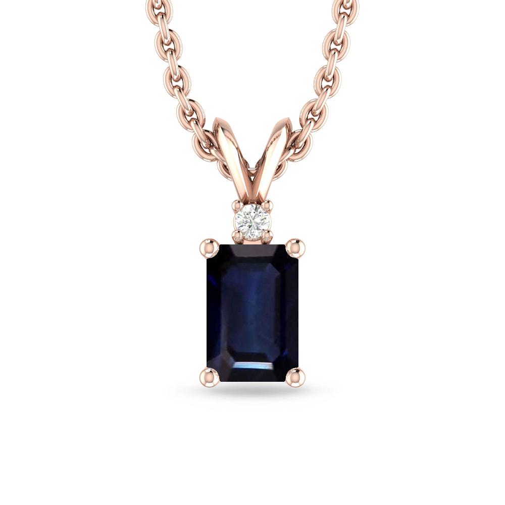 Rose Gold - Sapphire