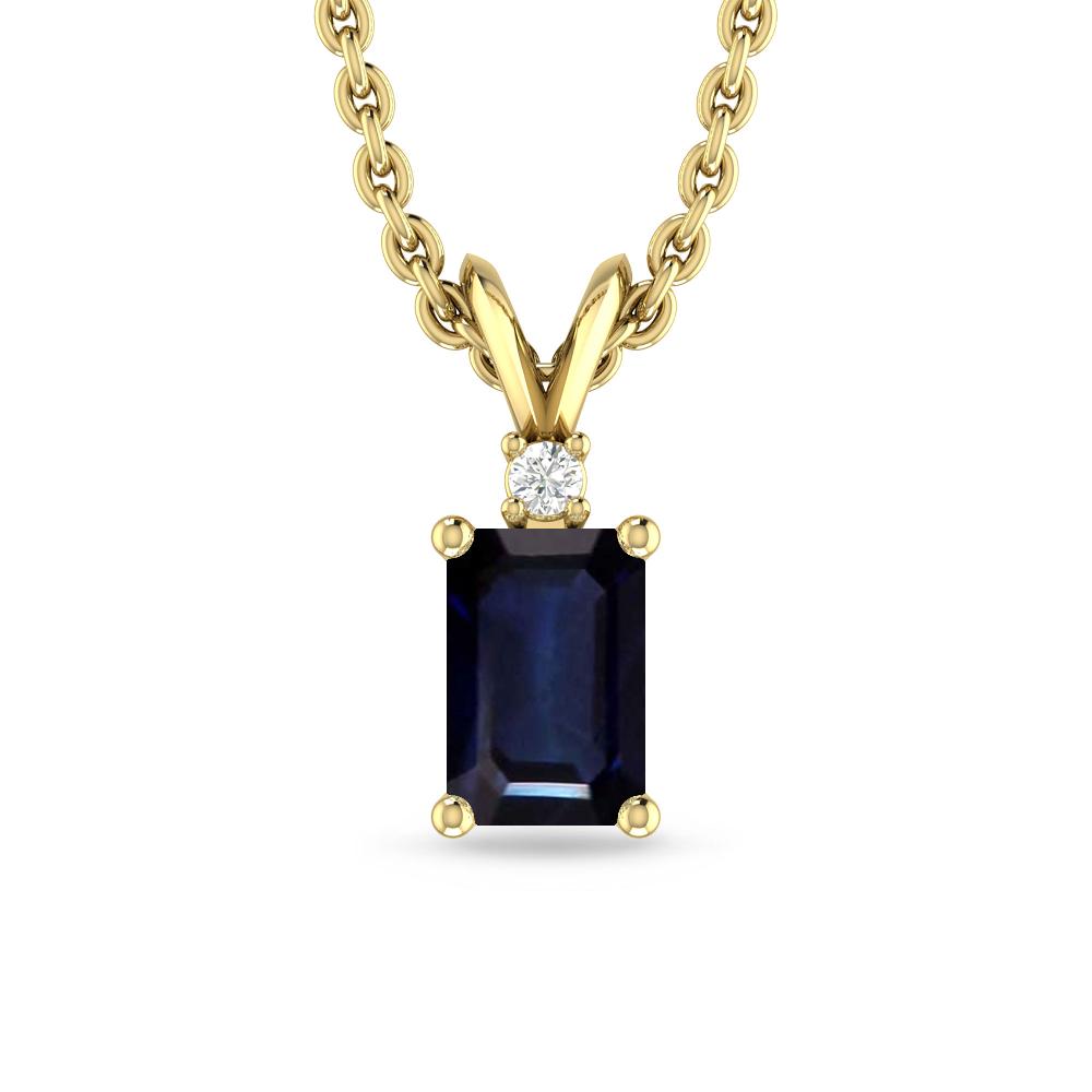 Yellow Gold - Sapphire