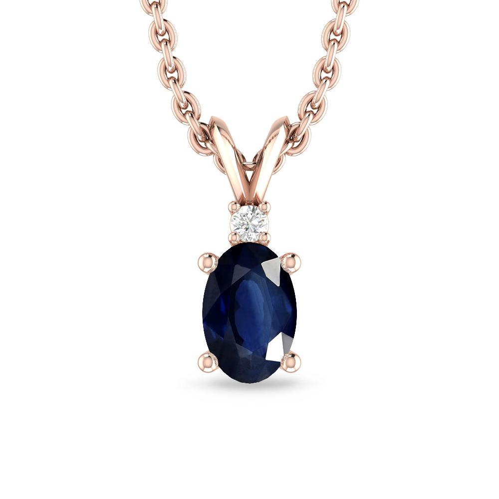Rose Gold - Sapphire