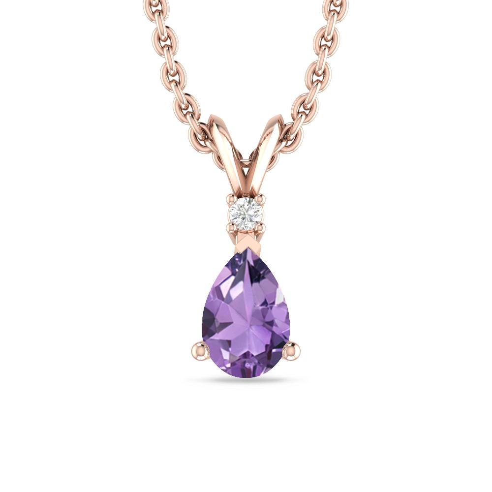 Rose Gold - Amethyst