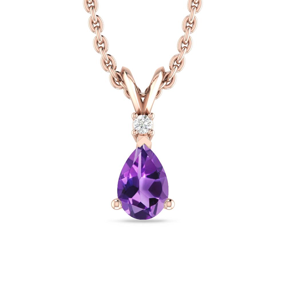 Rose Gold - Amethyst