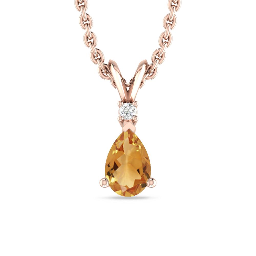 Rose Gold - Citrine