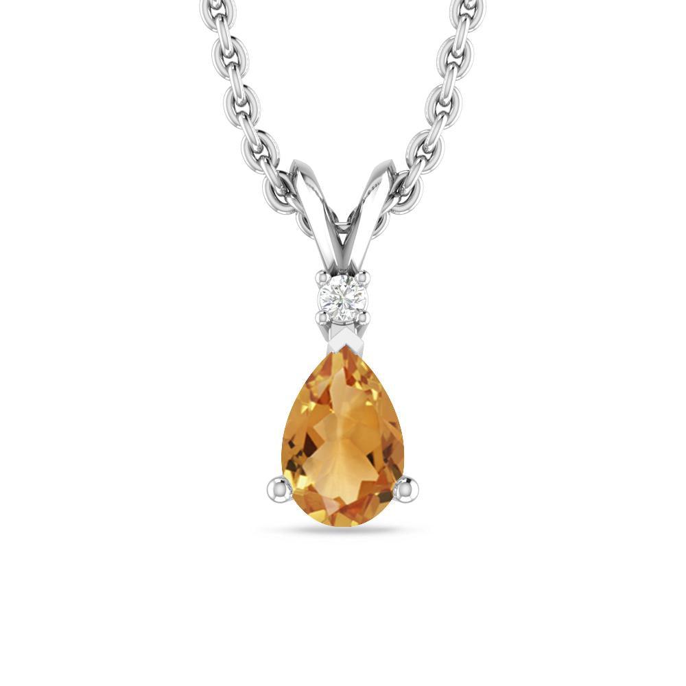 White Gold - Citrine