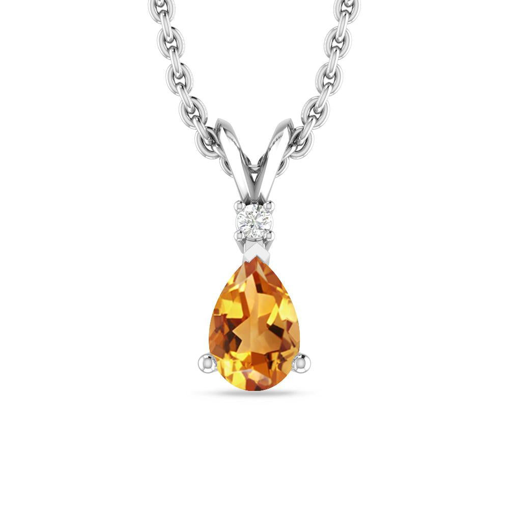 White Gold - Citrine