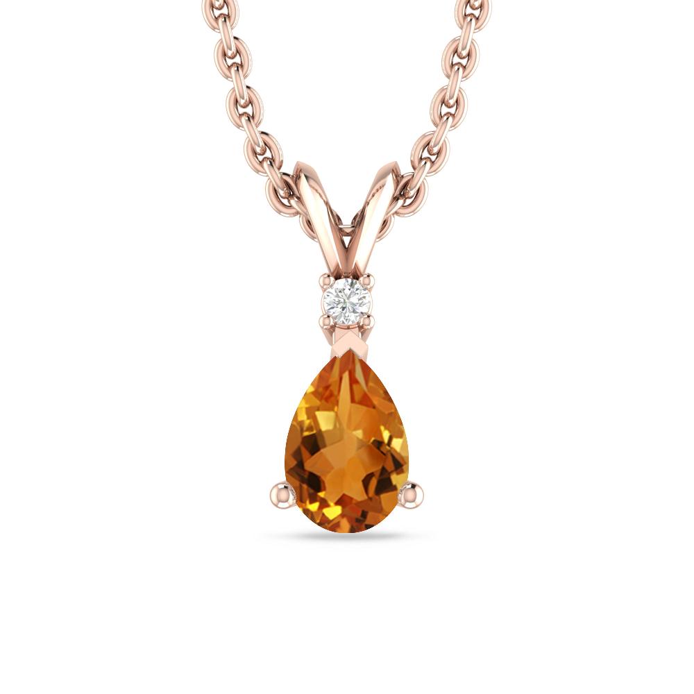 Rose Gold - Citrine