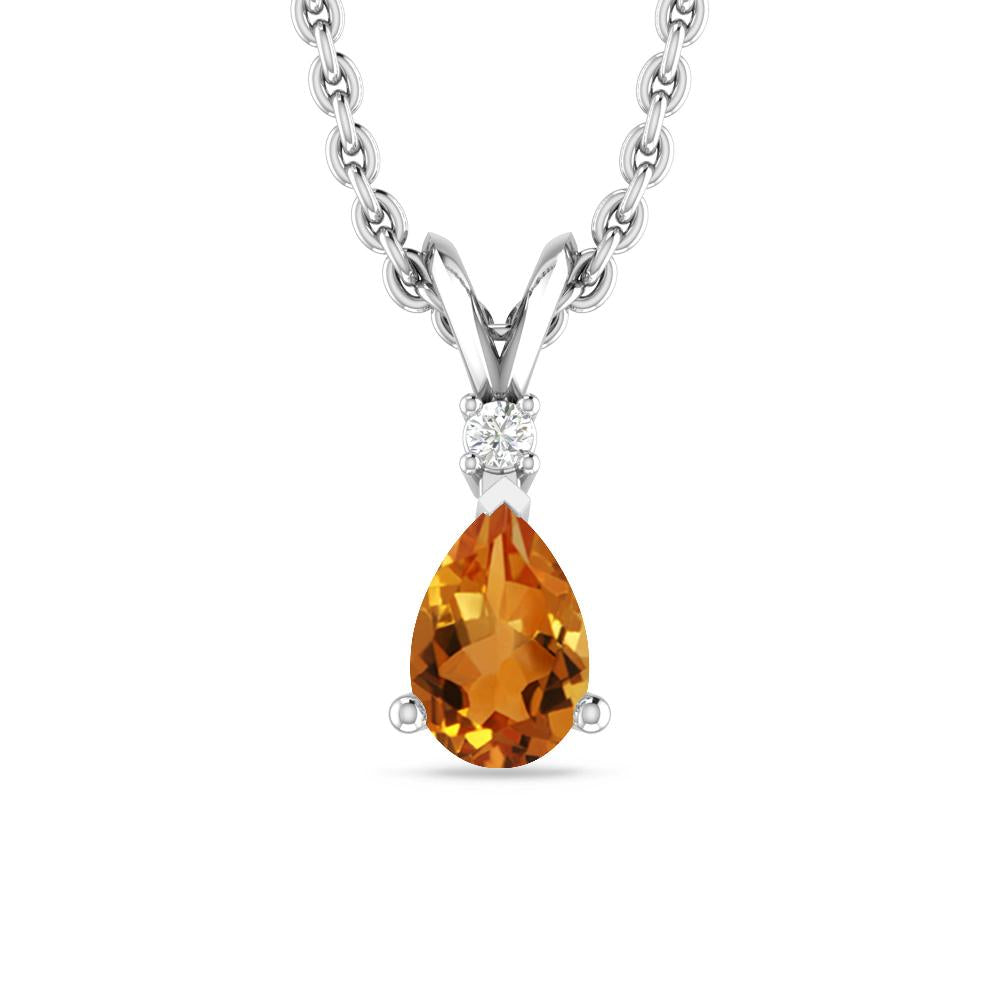 White Gold - Citrine