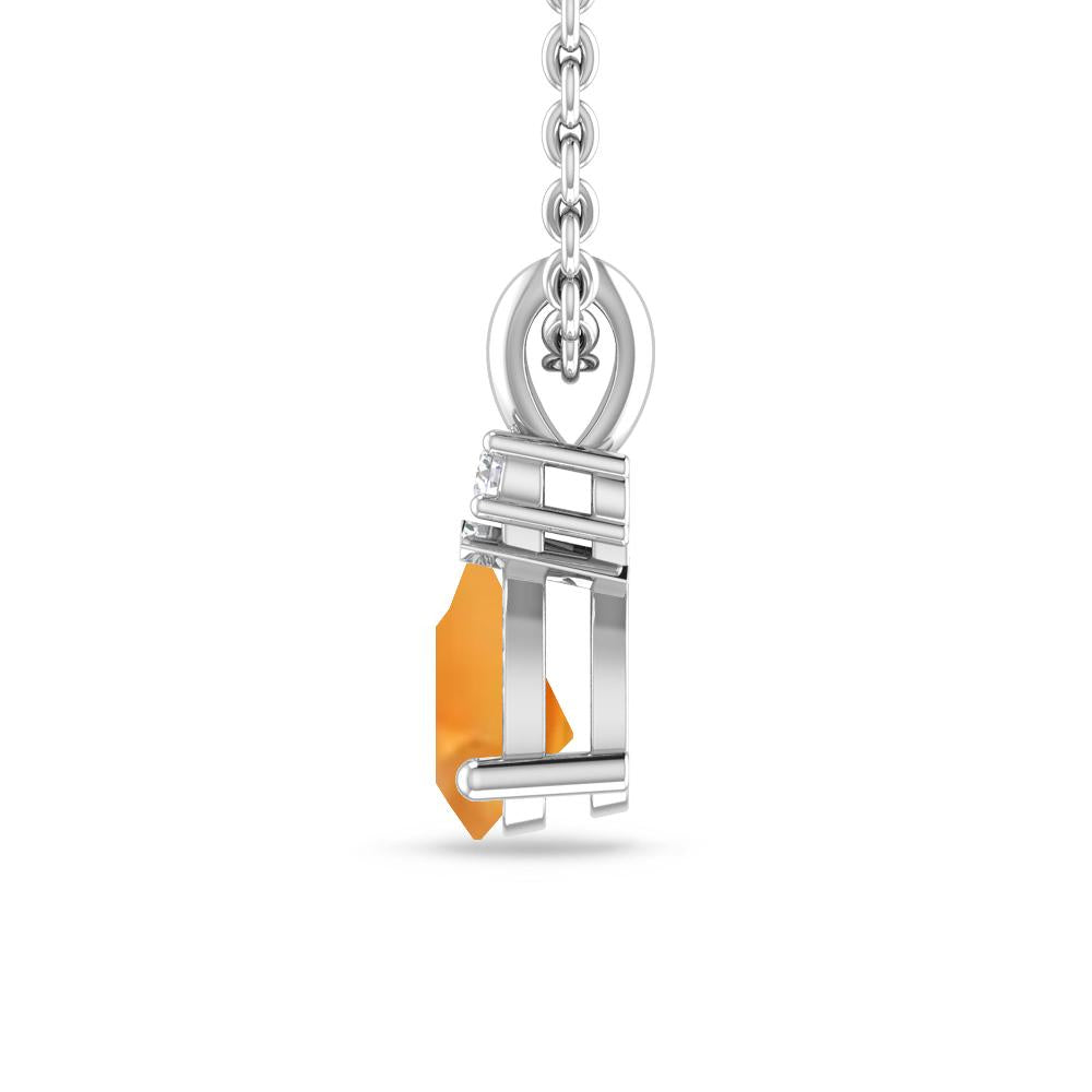 White Gold - Citrine