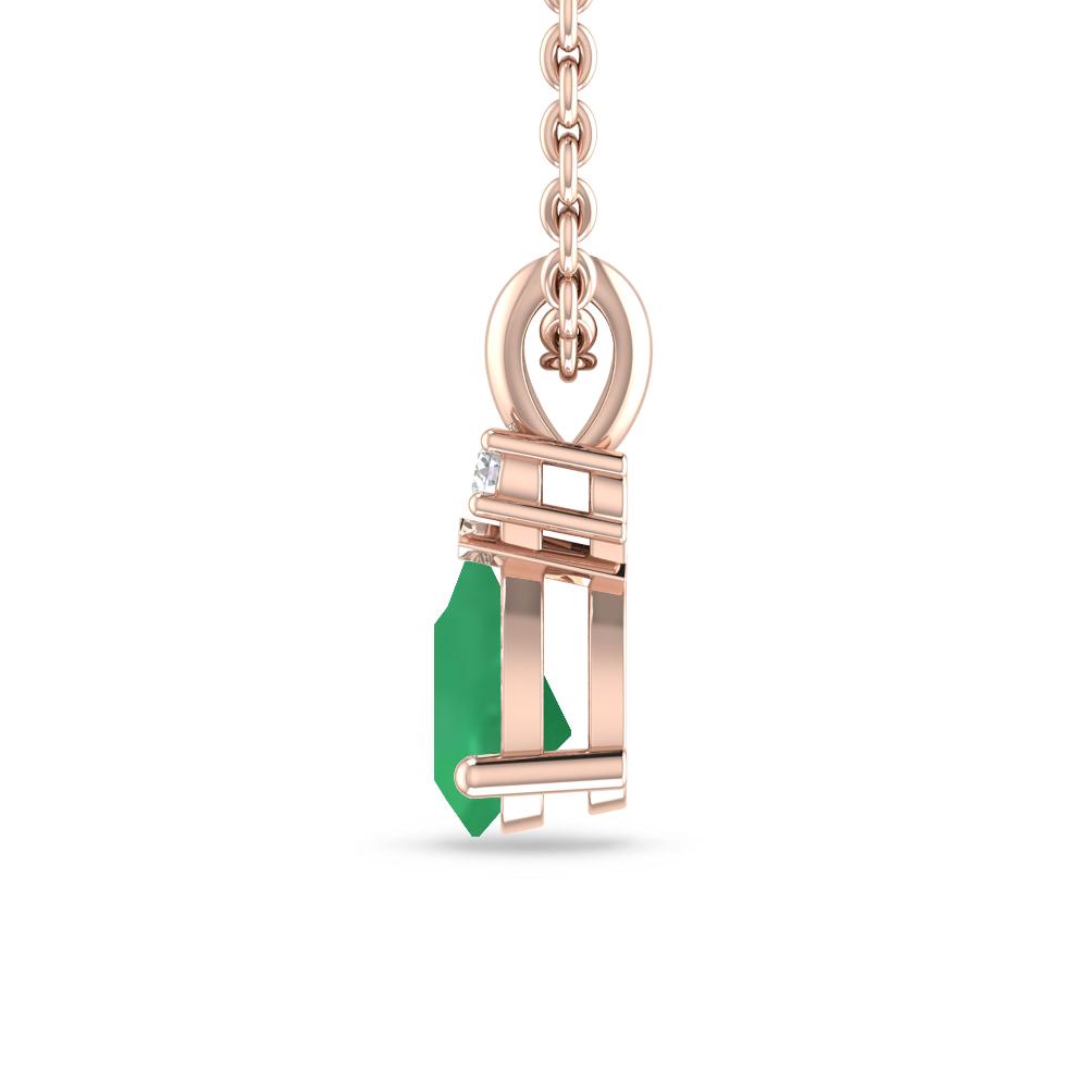 Rose Gold - Emerald