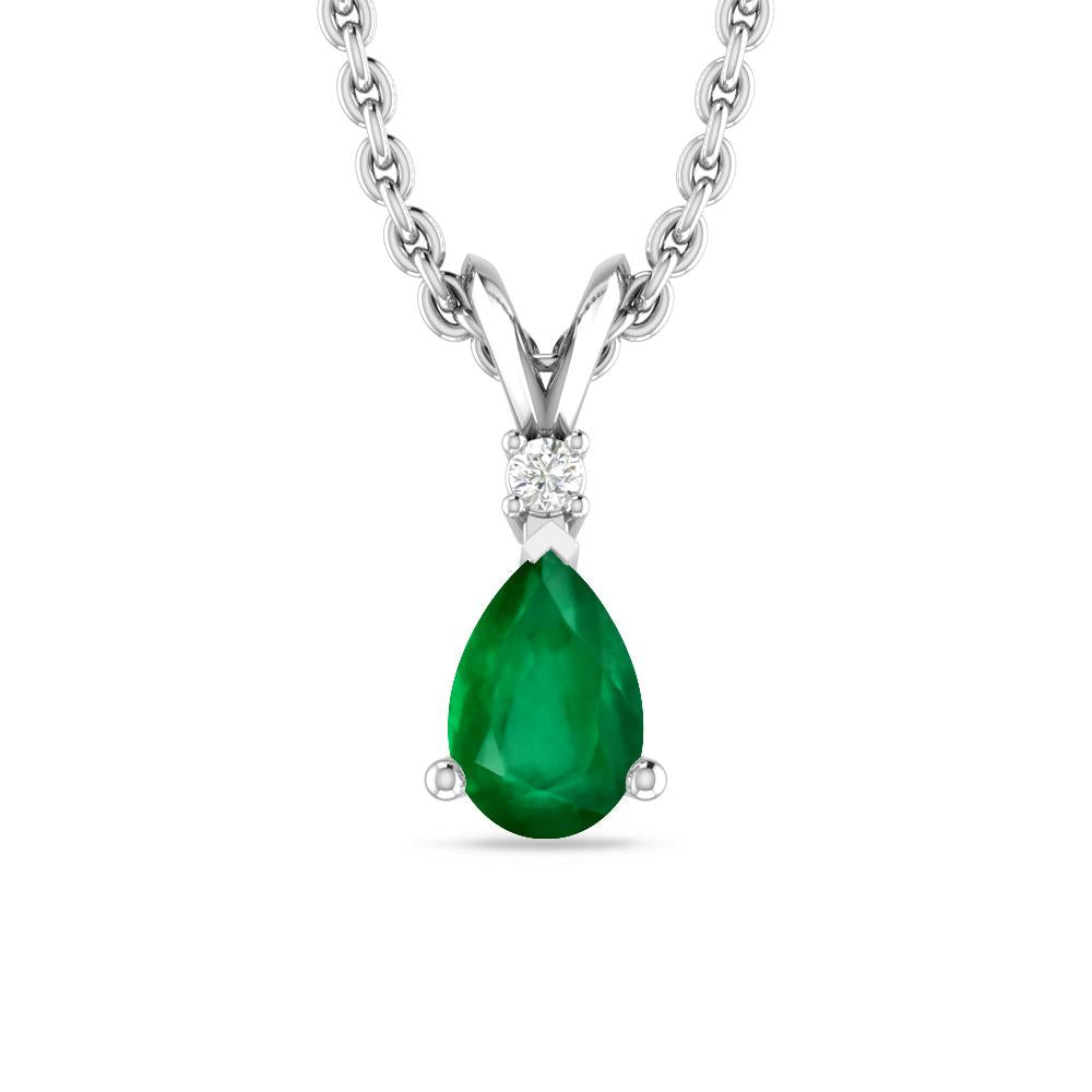 White Gold - Emerald
