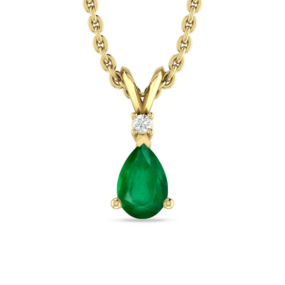 Yellow Gold - Emerald