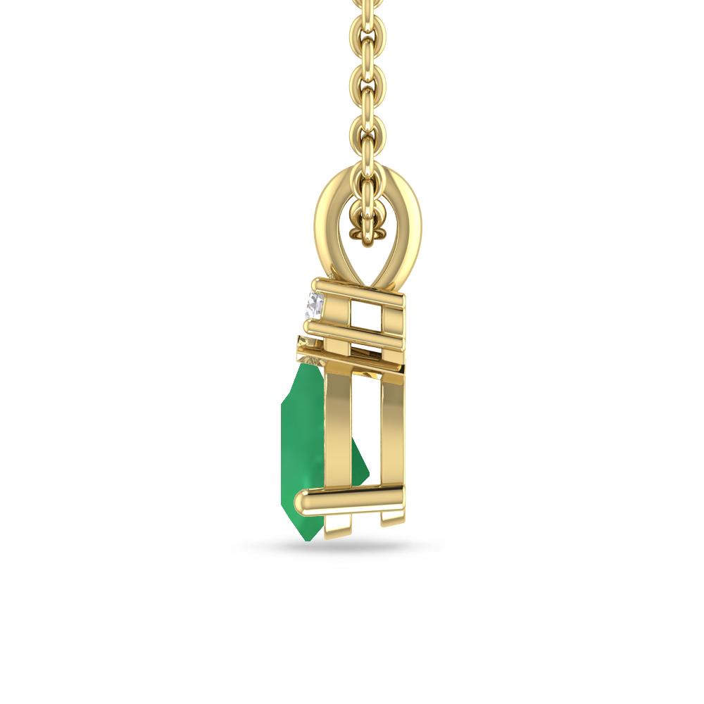 Yellow Gold - Emerald