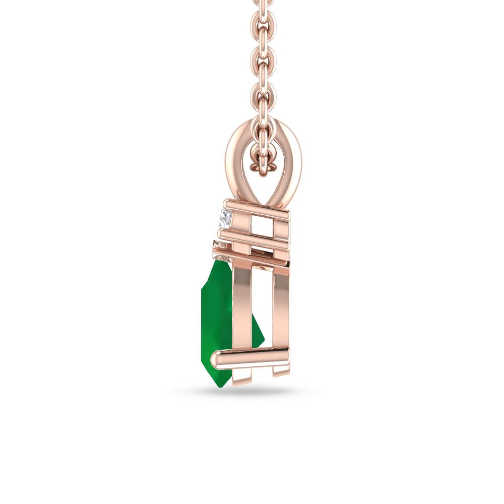 Rose Gold - Emerald