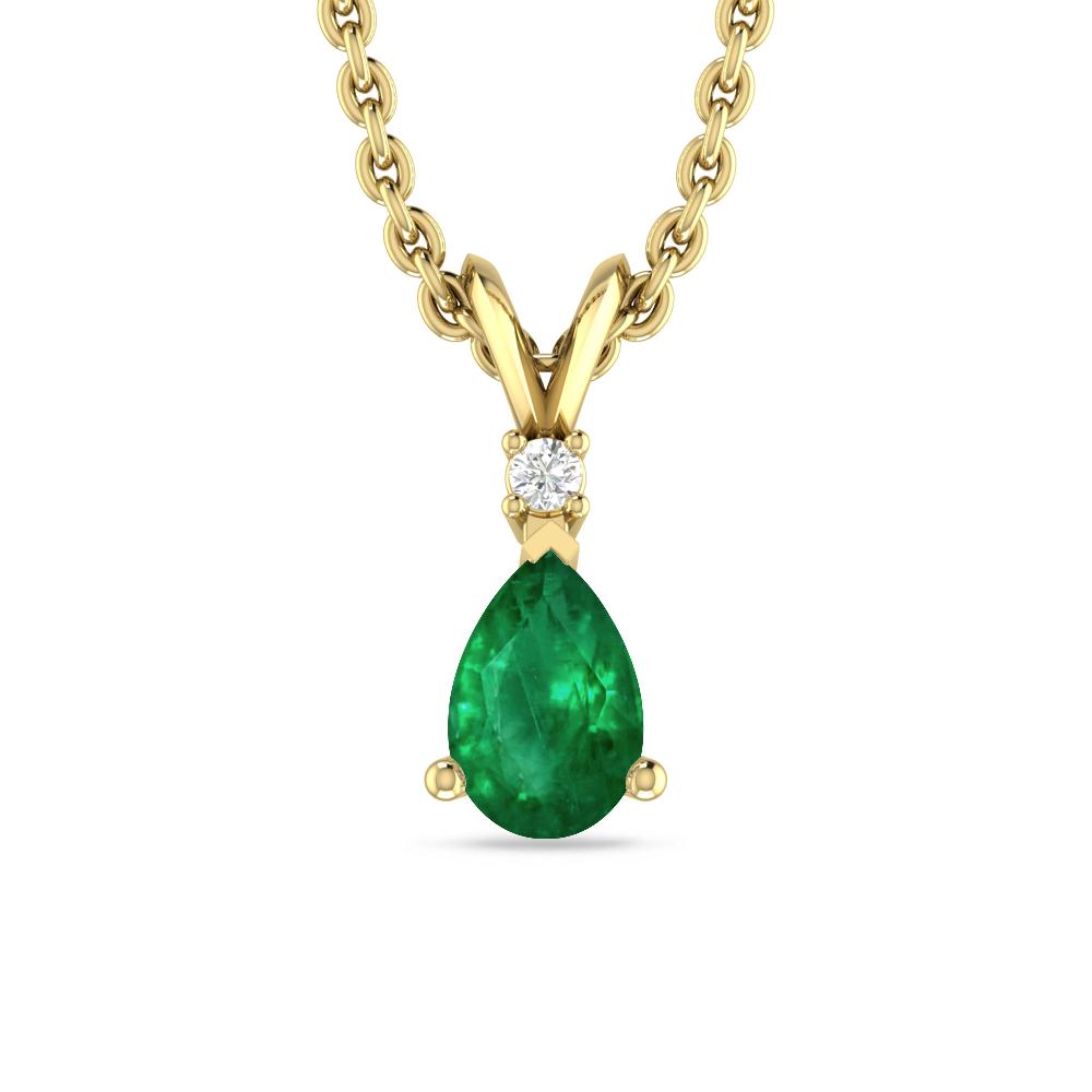 Yellow Gold - Emerald