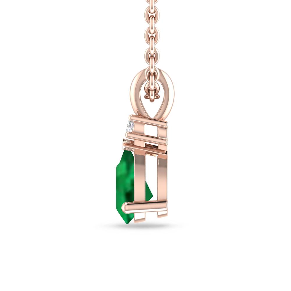 Rose Gold - Emerald