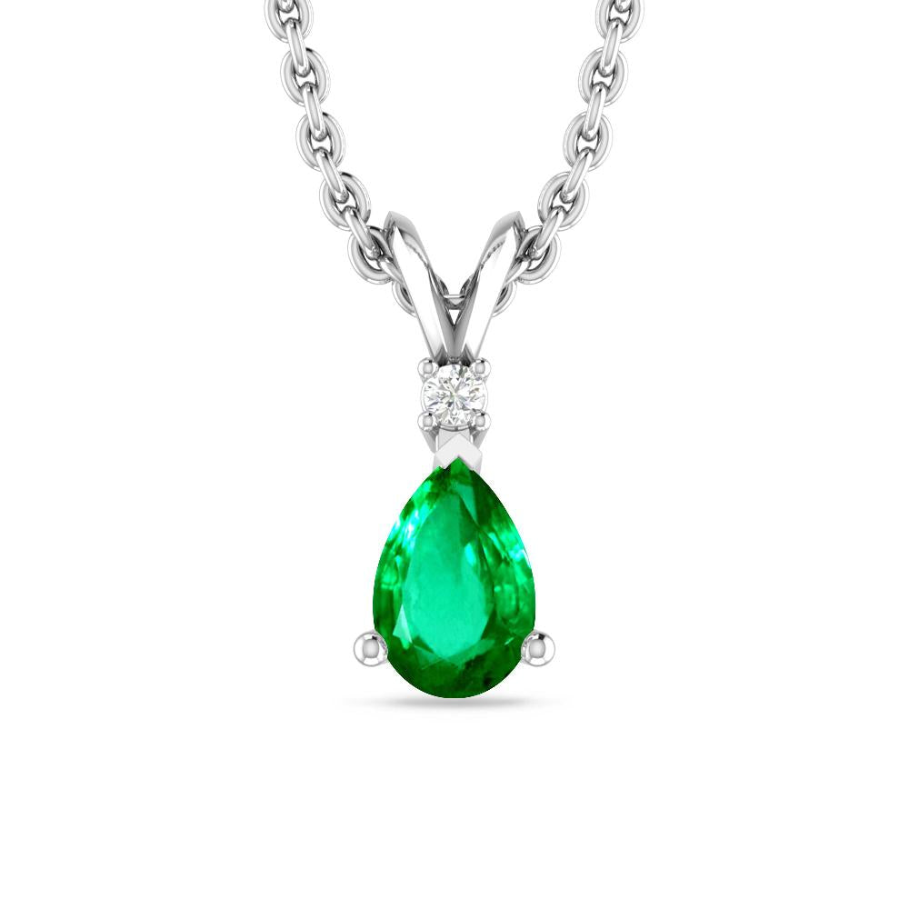 White Gold - Emerald