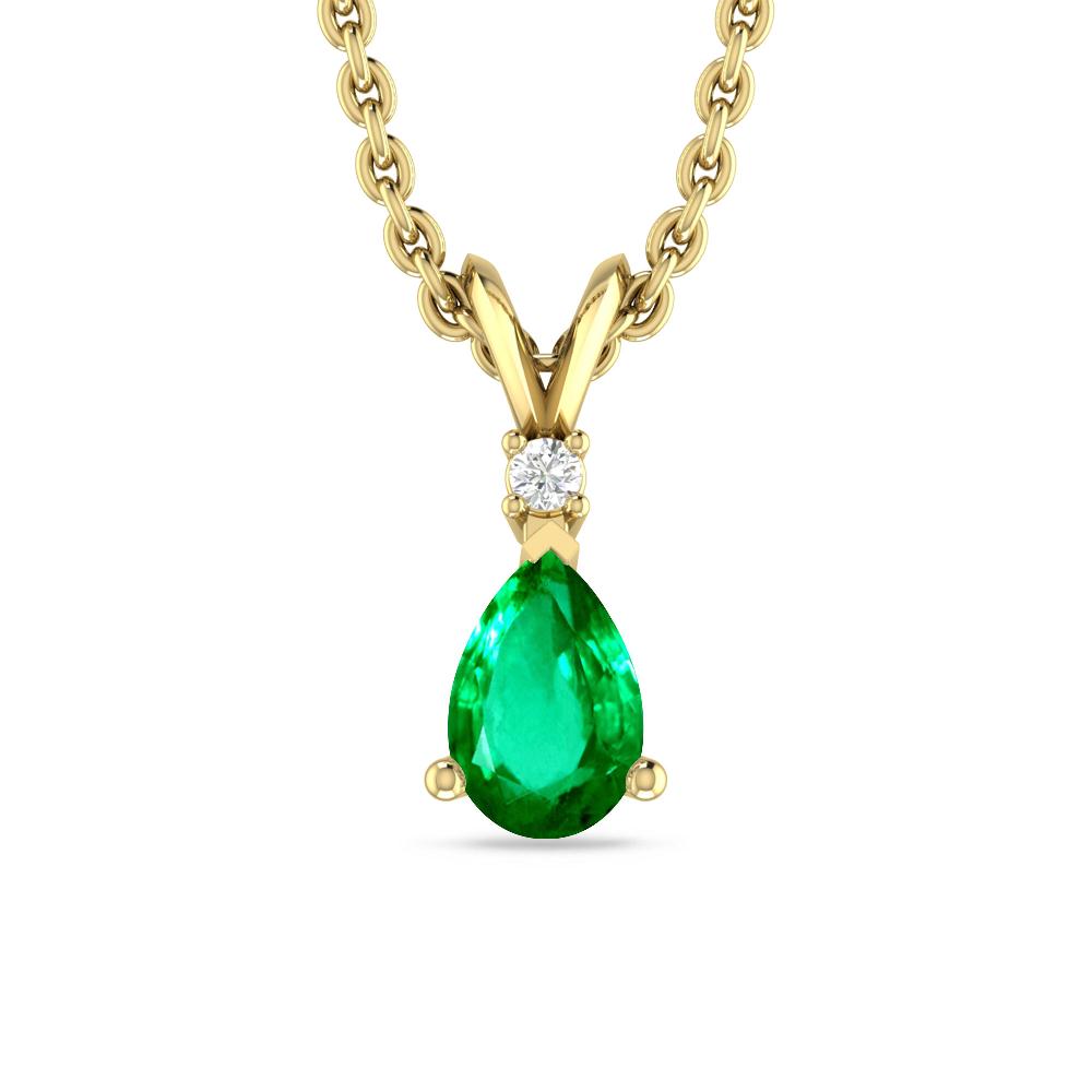 Yellow Gold - Emerald