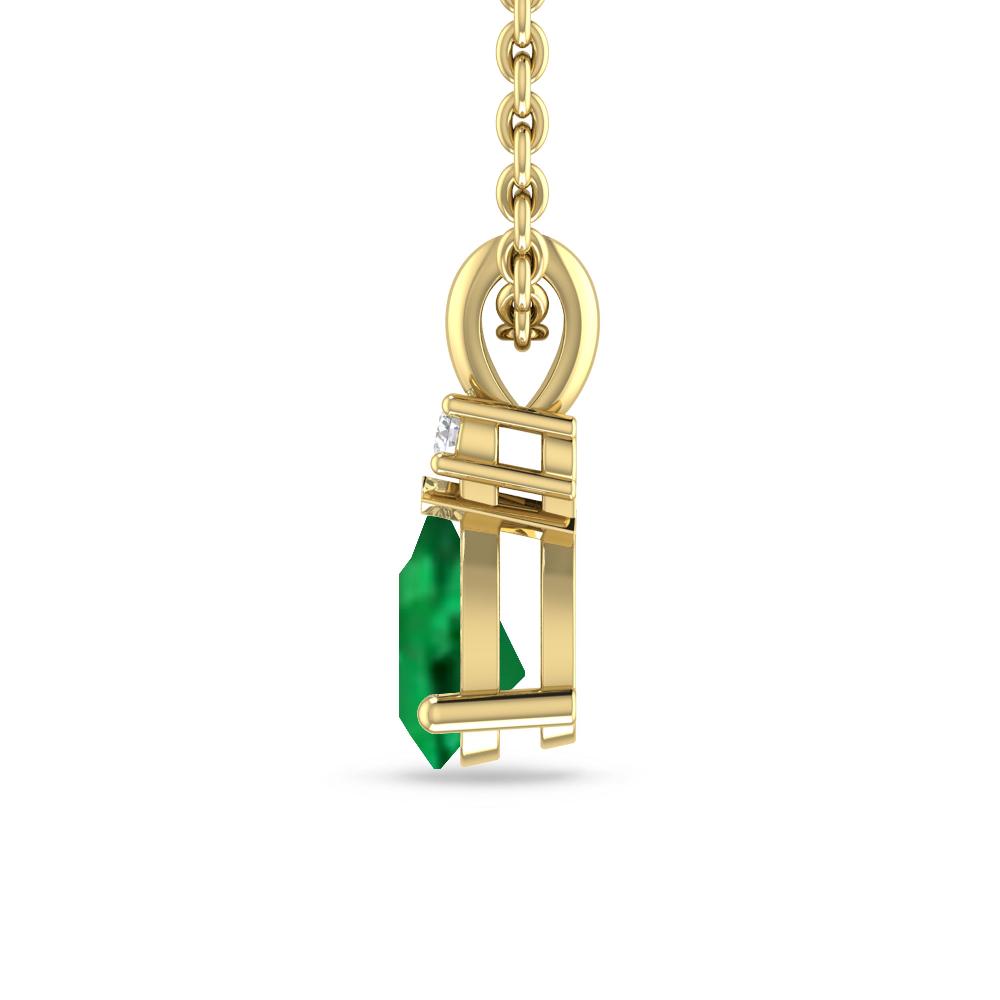 Yellow Gold - Emerald