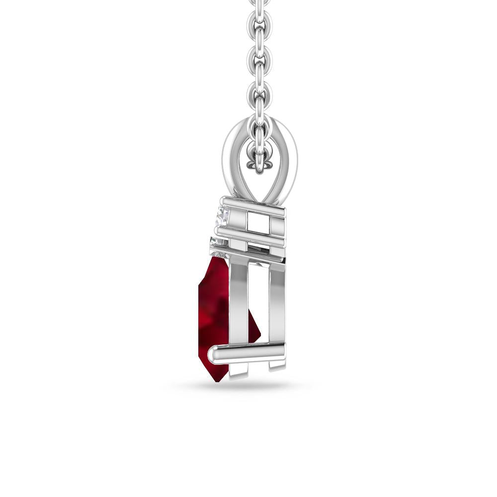 White Gold - Garnet